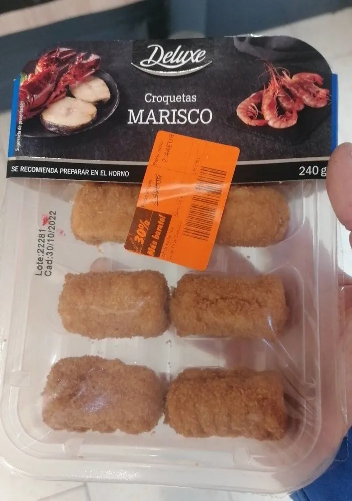 Croquetas marisco