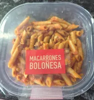 Macarrones Boloñesa