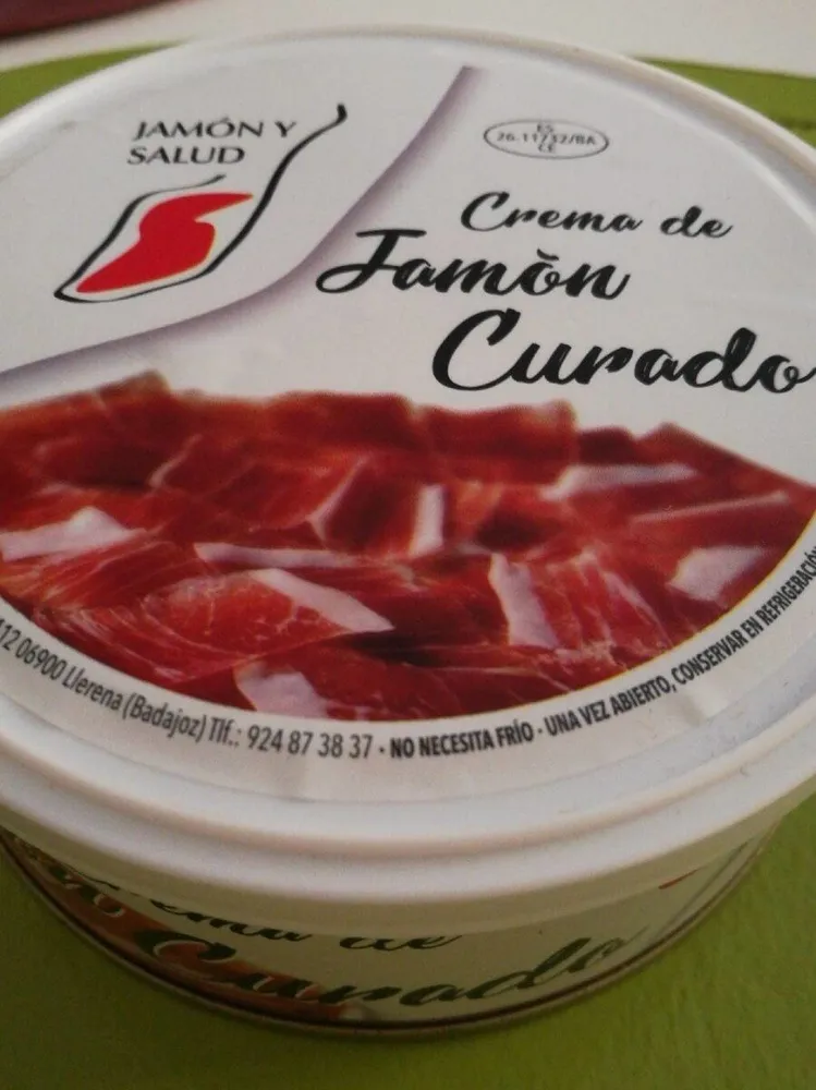 Crema de jamón curado