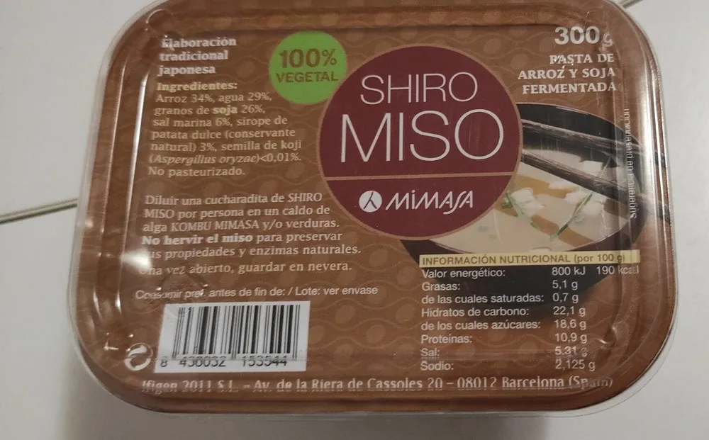 Shiro miso