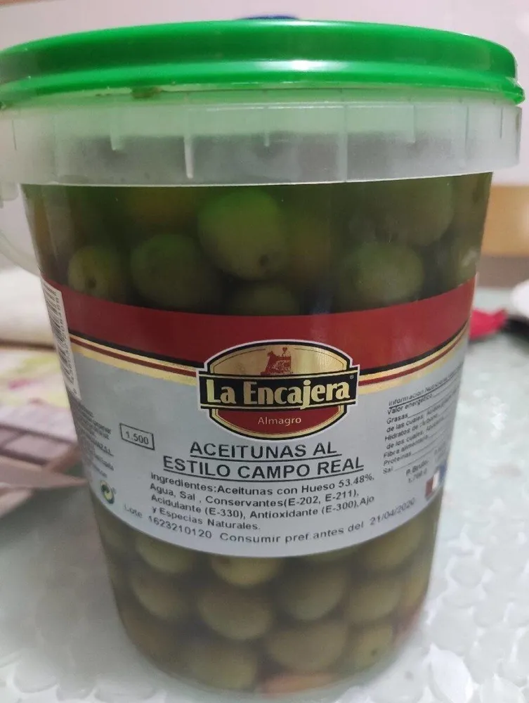 Aceitunas al estilo campo real