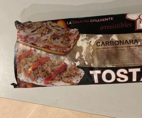 Tosta carbonara