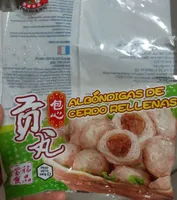 Albóndigas de cerdo rellenas