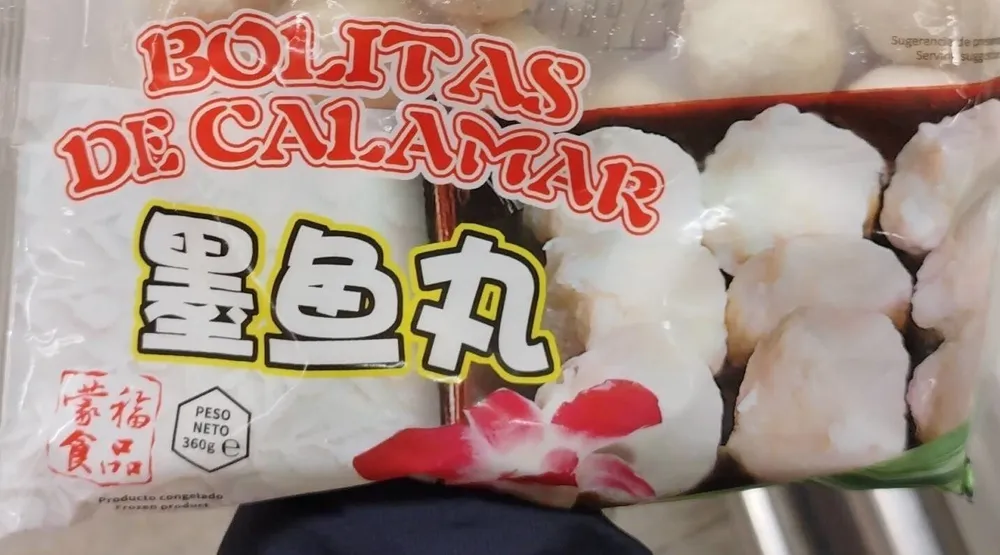 Boulettes de calamar