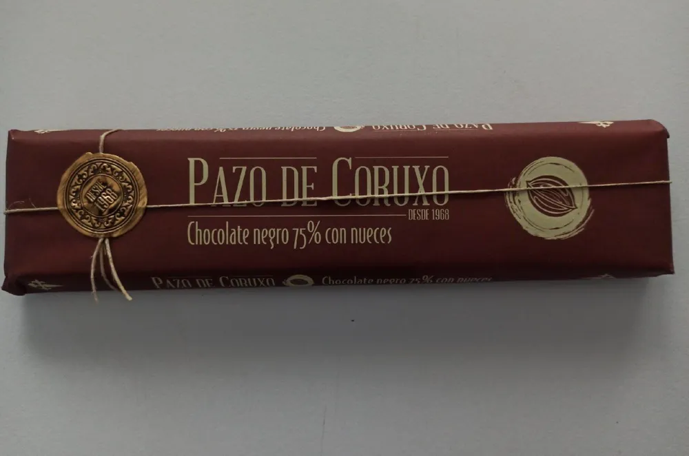 Chocolate Negro 75% con nueces