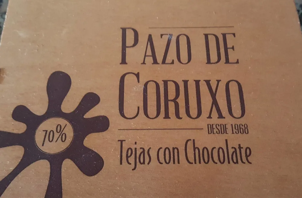 Tejas con chocolate