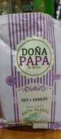 Patatas fritas ajo y perejil