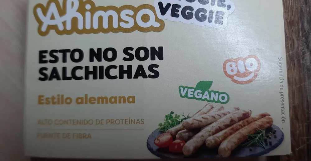 salsichas veganas