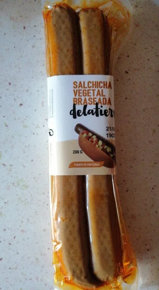 Salchicha vegetal