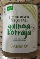 BioBurger vegetal quinoa/borraja