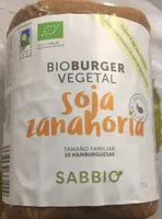 BioBurger Vegetal Soja-Zanahoria