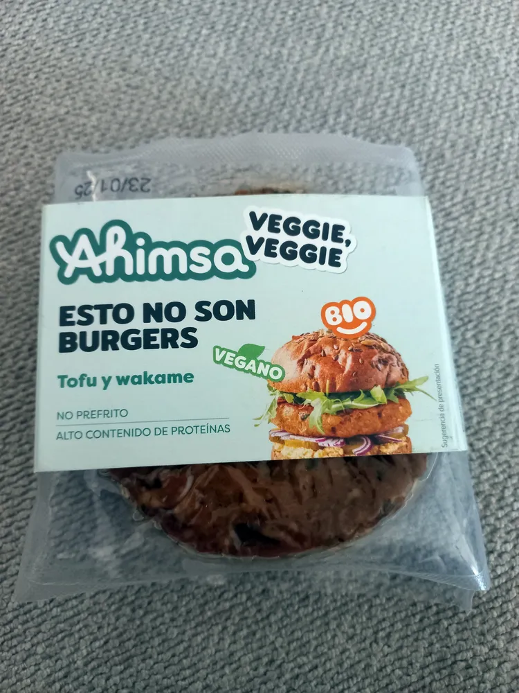 Esto no son burgers de tofu y wakame