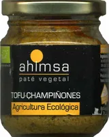 Paté vegetal con tofu y champiñones
