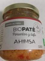 Bio paté pimientos y tofu