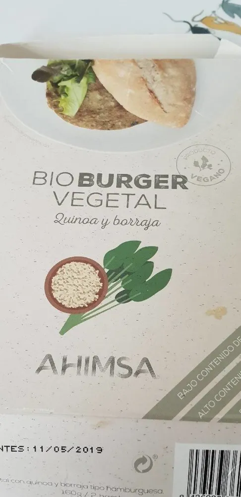 Burger vegetal