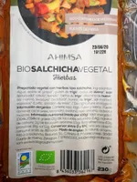 Biosalchicha vegetal