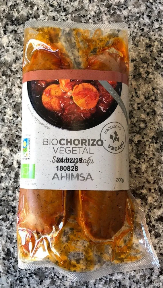 BIO CHORIZO VEGETAL
