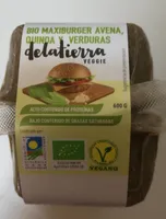 Bio Maxiburger avena, quinoa y verduras