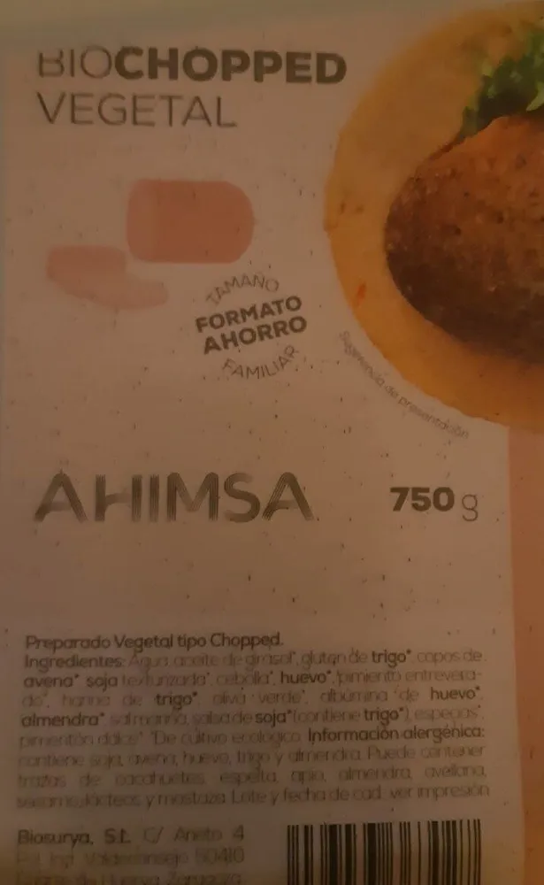 Biochopped Vegetal