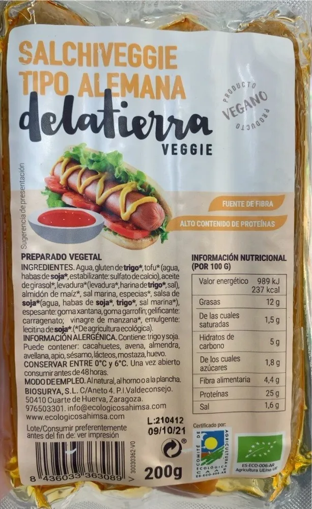 Salchiveggie Alemana