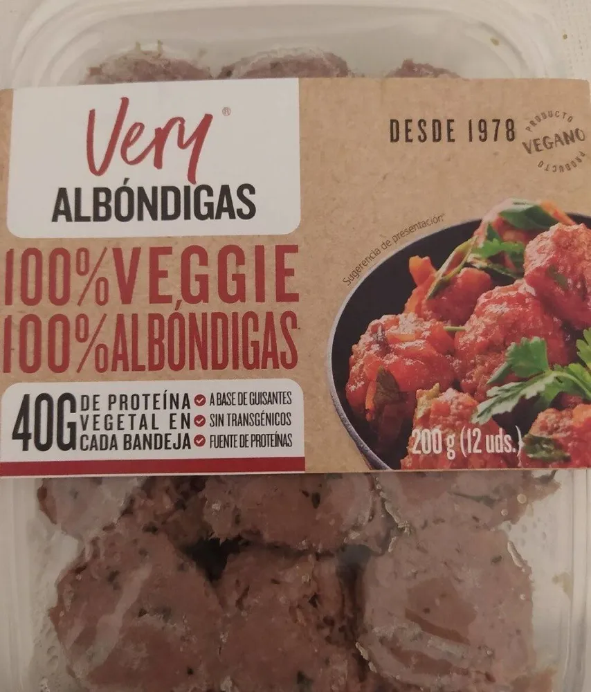 Albóndigas veggie