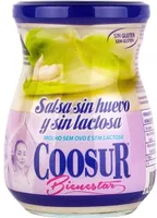 Salsa sin huevo y sin lactosa