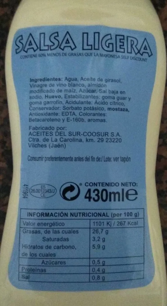 salsa ligera