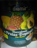 Macedonia de frutas Tropicales