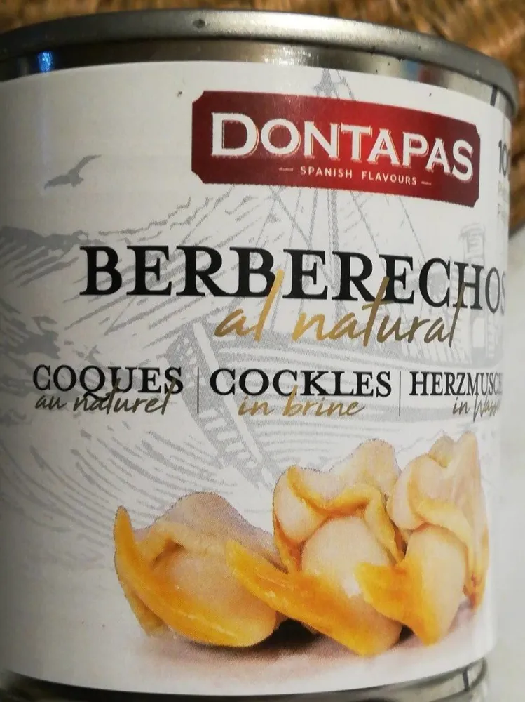 Berberechos al natural