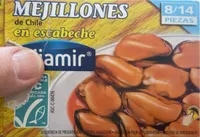 Mejillones de Chile en escabeche