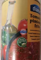 Tomate y pimiento frito