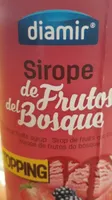 Sirope de frutos del bosque