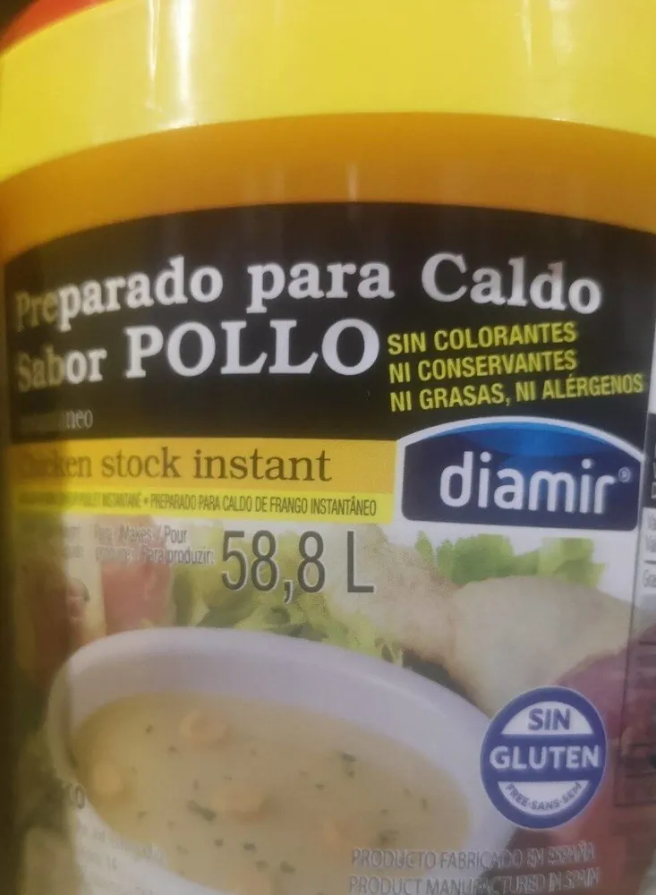 Preparado para Caldo sabor Pollo