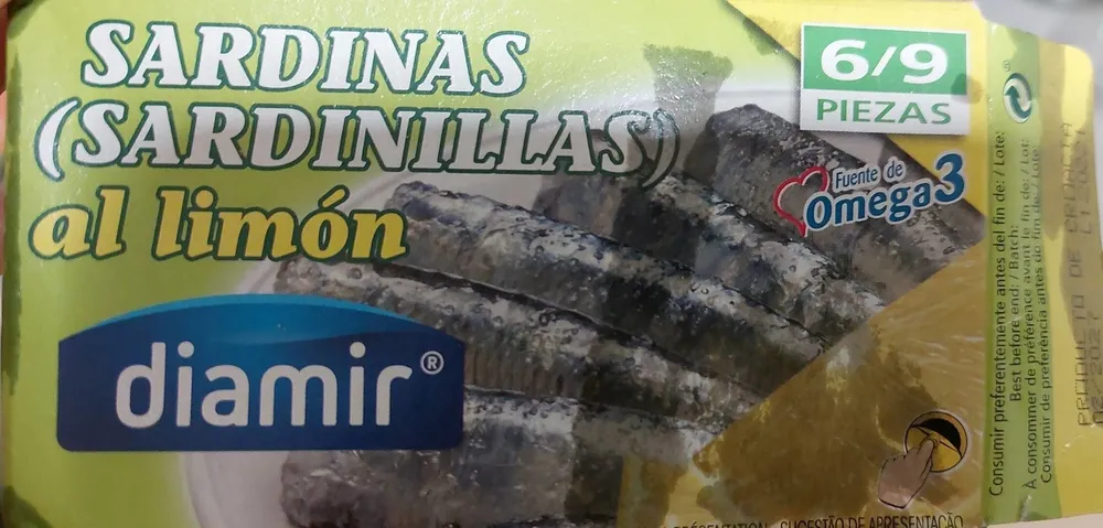 Sardinillas al limón