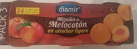 Mitades de Melocotón en almíbar ligero