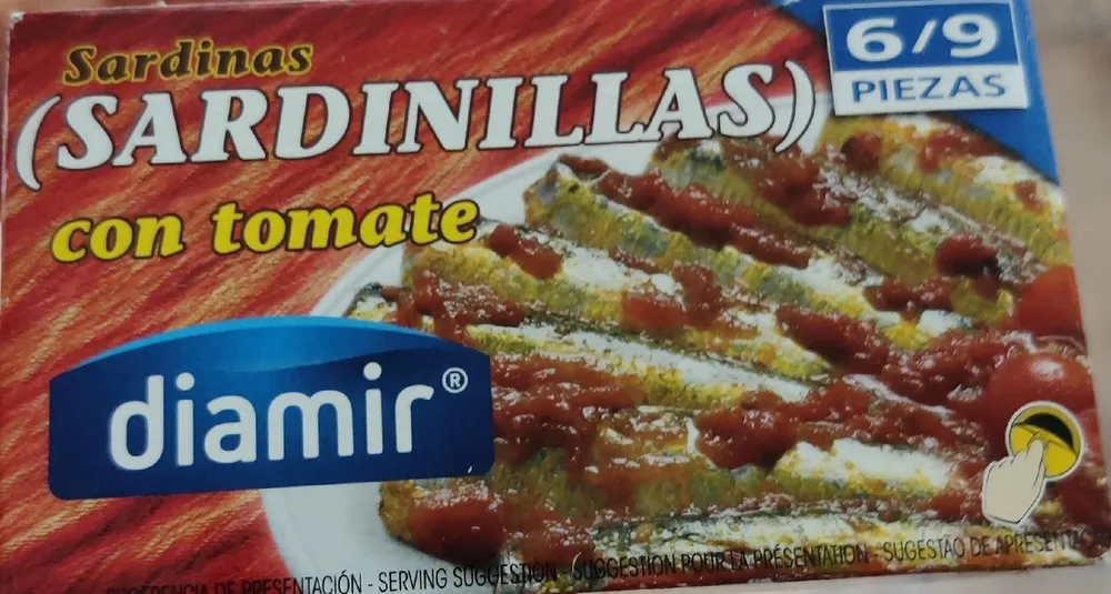 Sardinas con tomate