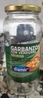 Garbanzos con verduras cocidos