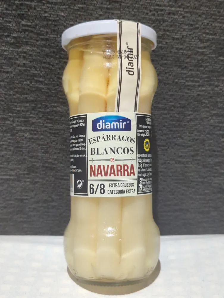 Espárragos Blancos de Navarra Extra gruesos