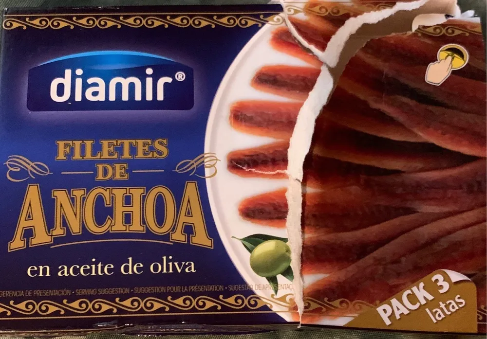 Filetes de anchoa