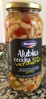 Alubias cocidas con verduras