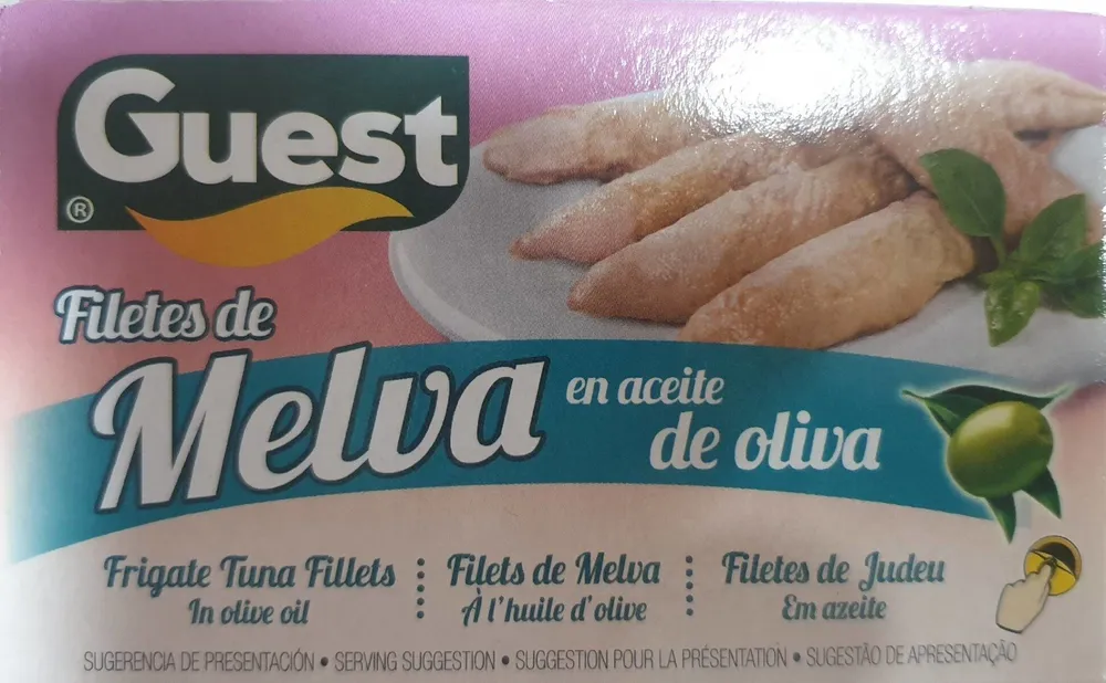 Filetes de melva en aceite de oliva