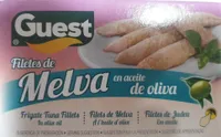 Filetes de melva en aceite de oliva