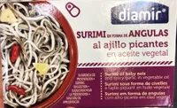 Surimi en forma de amguilas