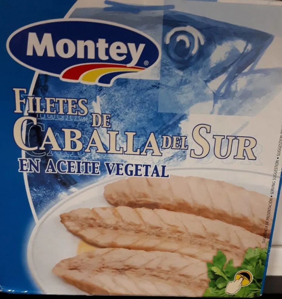 Filetes de caballa del Sur en aceite vegetal
