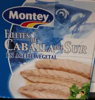 Filetes de caballa del Sur en aceite vegetal