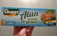Atún en aceite de girasol