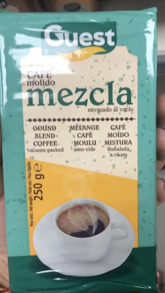 Cafe molido mezcla