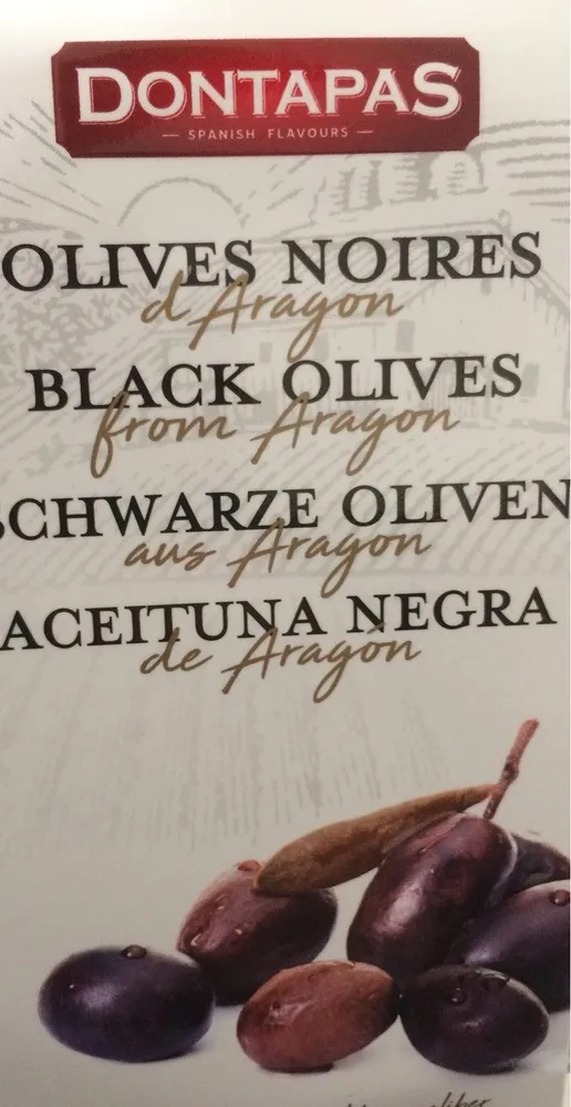 Dontapas olives noires