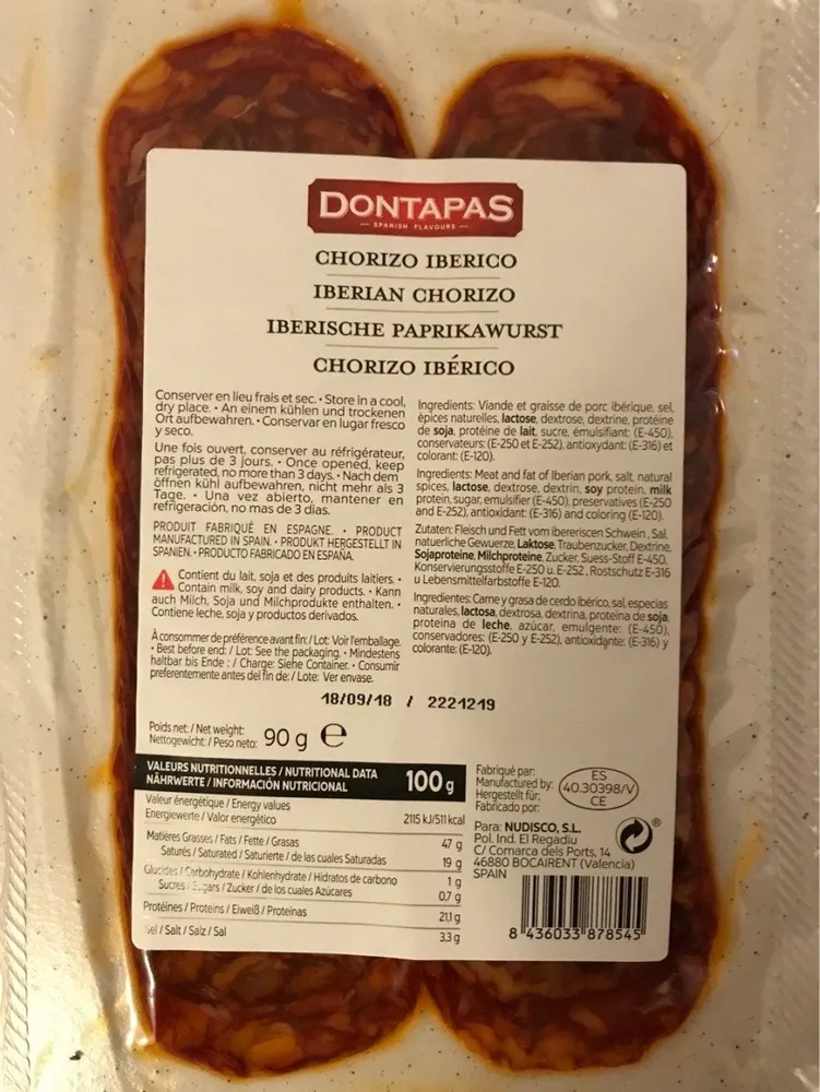 Chorizo Iberico