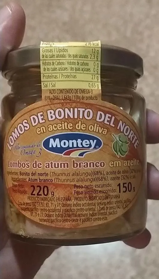 Lomos de bonito del norte